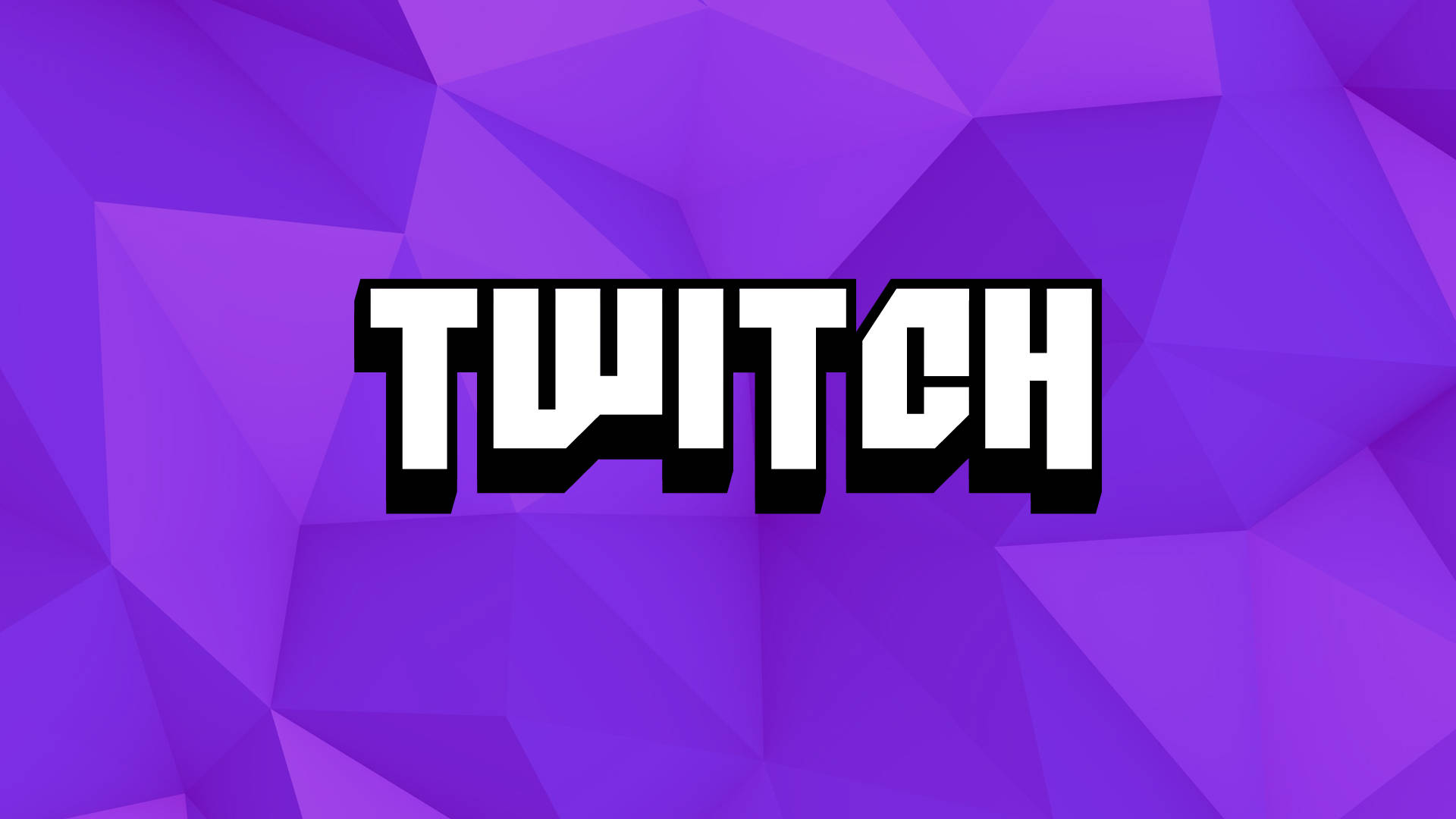 Twitch-logo på en lilla baggrund Wallpaper