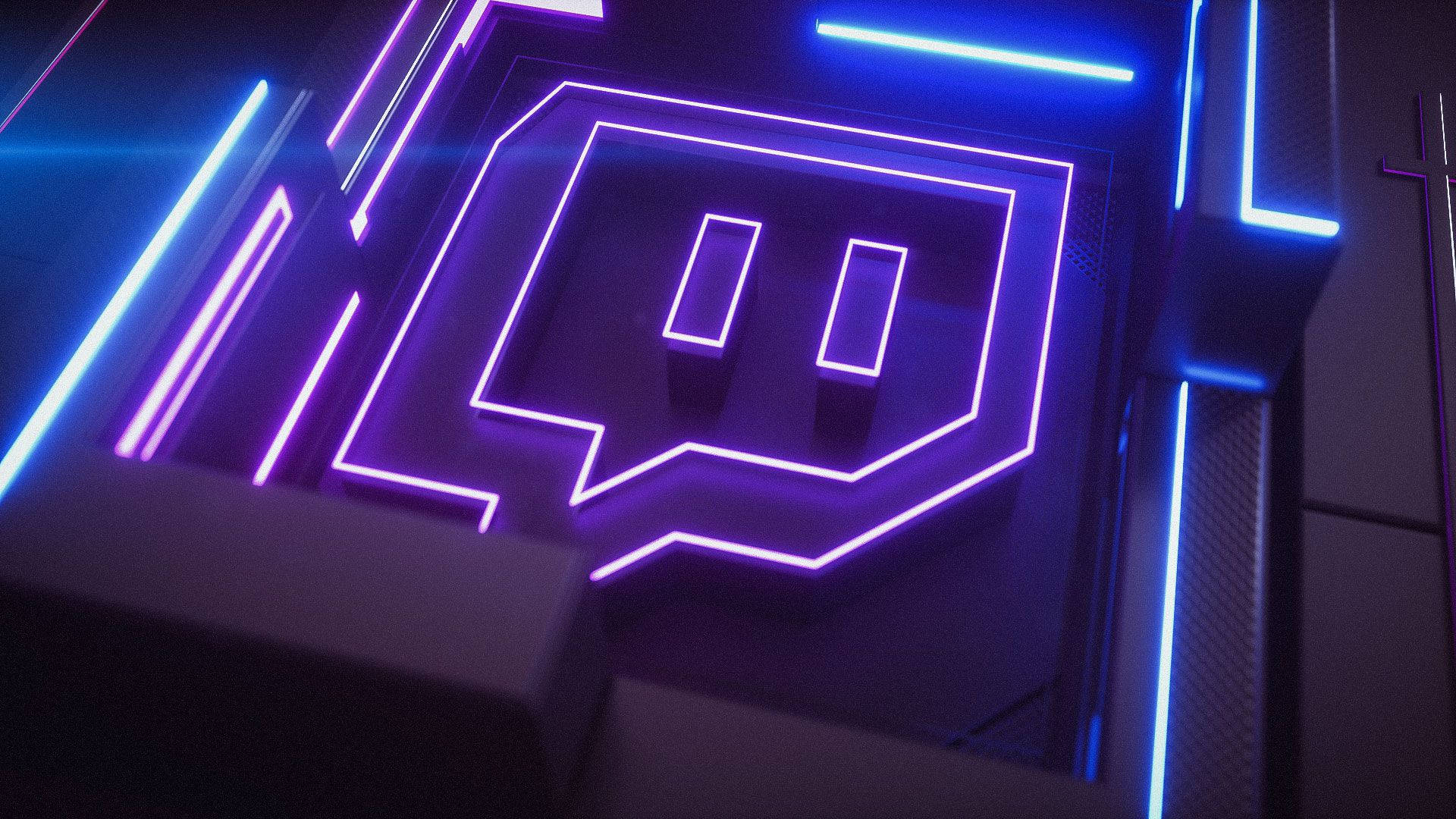 Neon Twitch 1080 Wallpaper