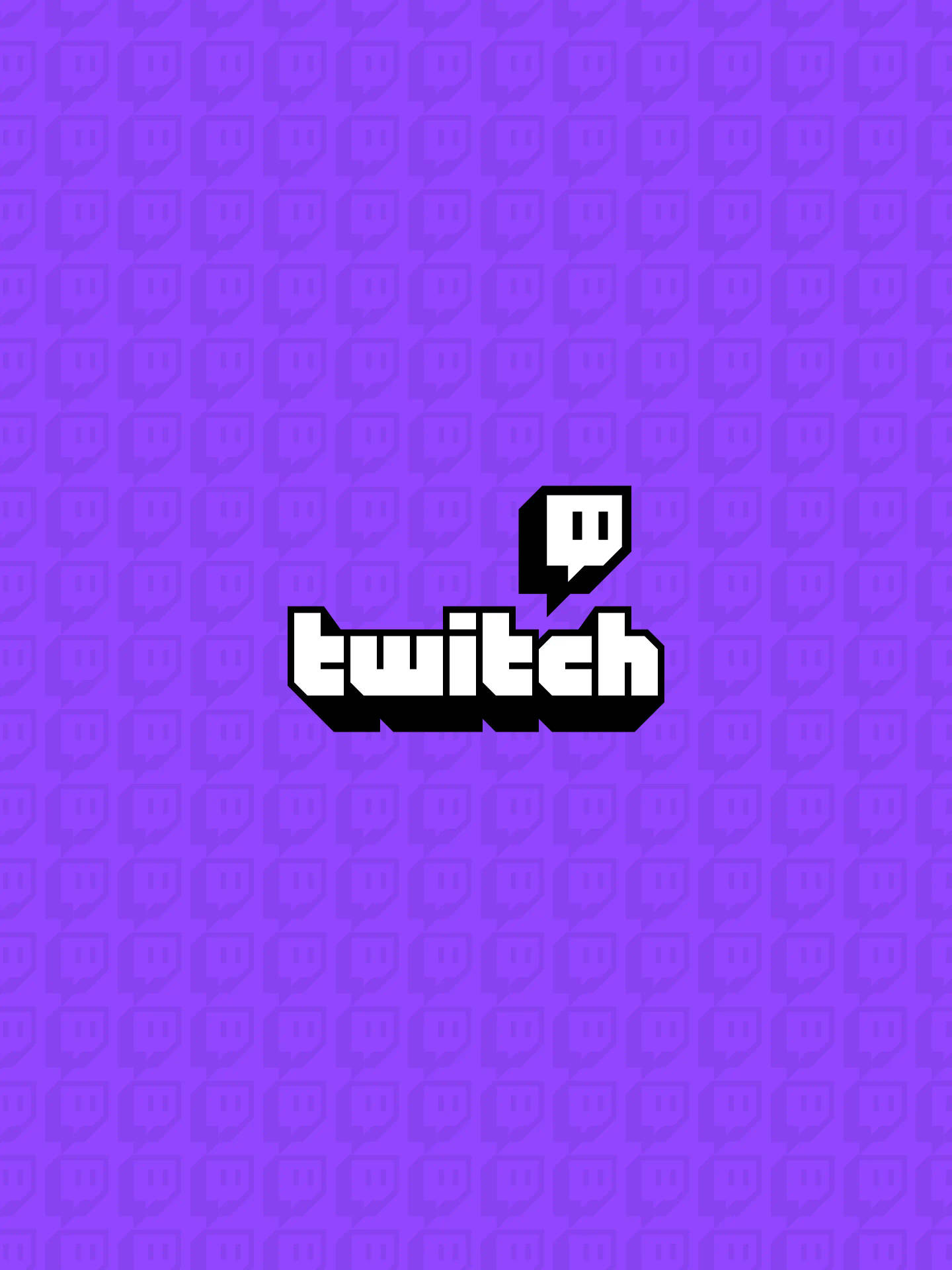 Purple Twitch 1080 Wallpaper