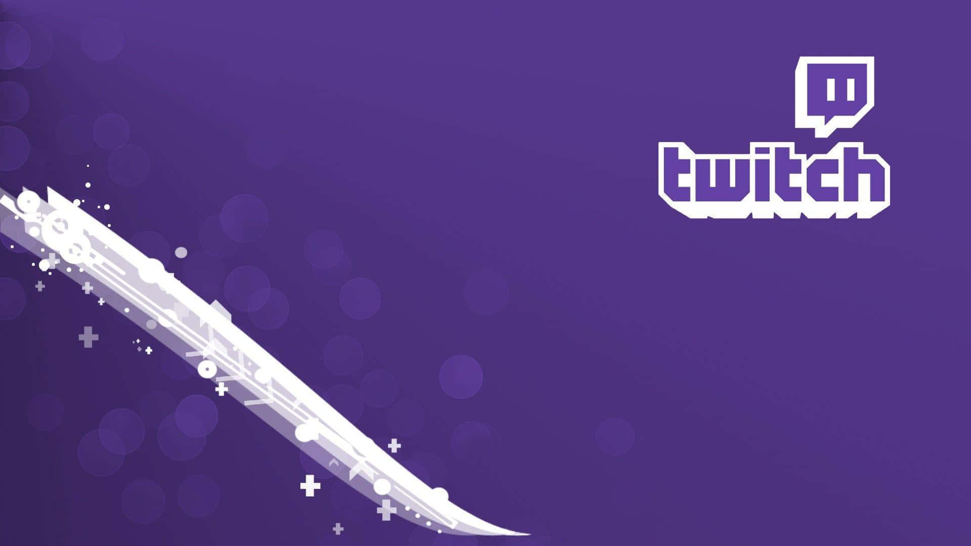 Twitch Logo On A Purple Background