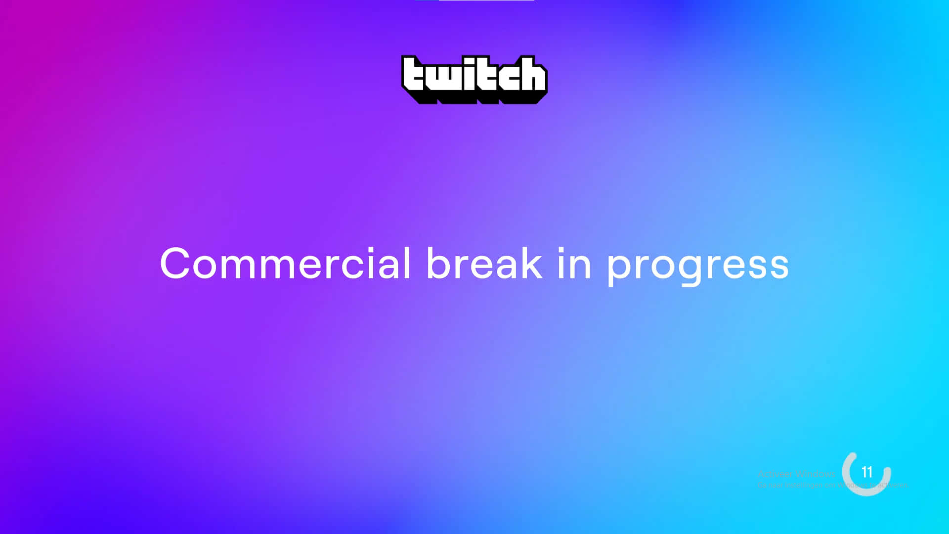 Twitch Commercial Break Wallpaper