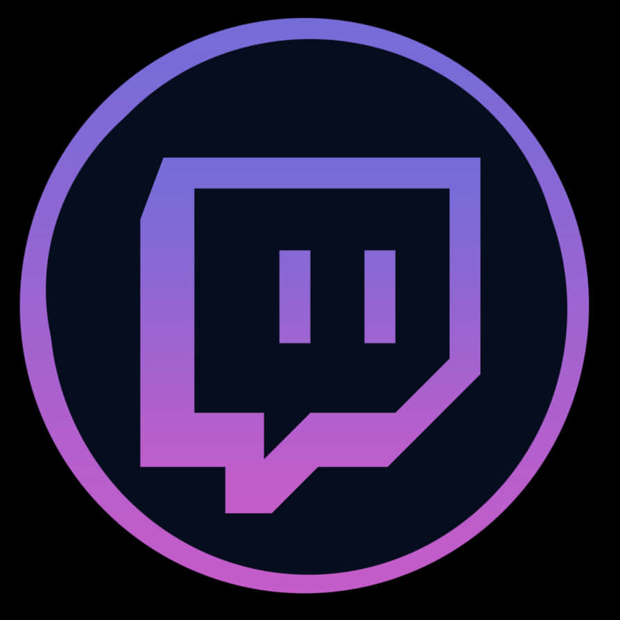 Twitch Logo Glitch Icon PNG