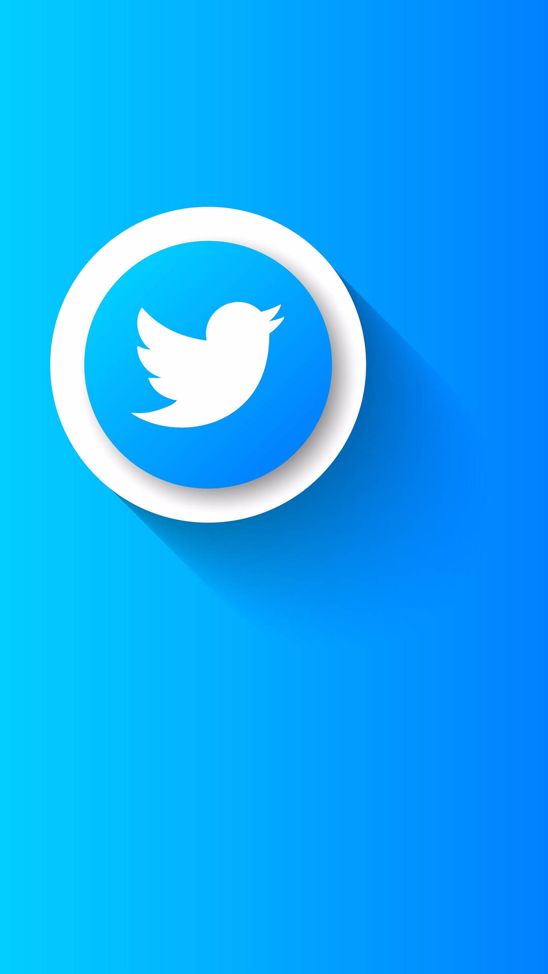 Twitter Bird Emblem Wallpaper