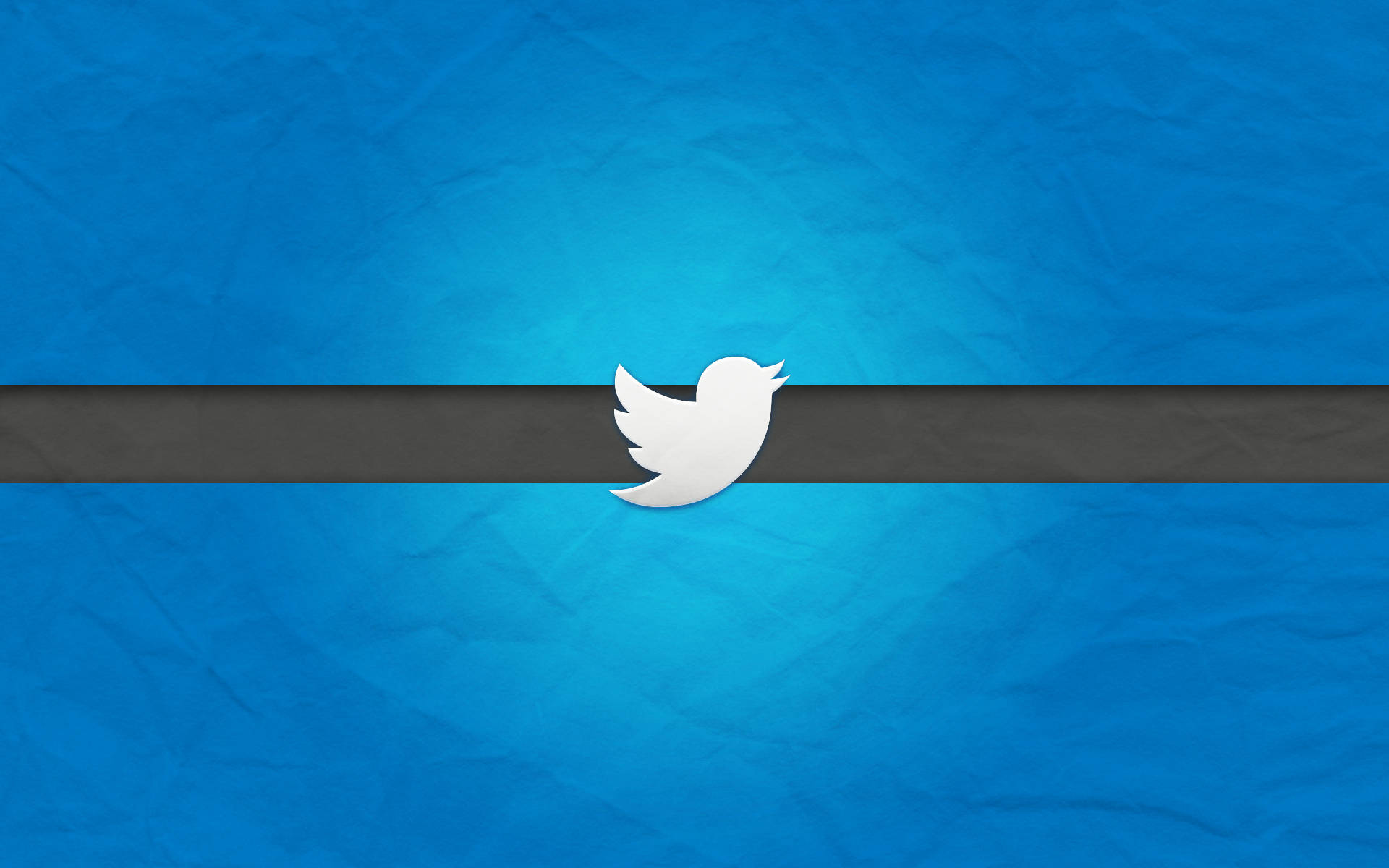Twitter Blue And Black Wallpaper