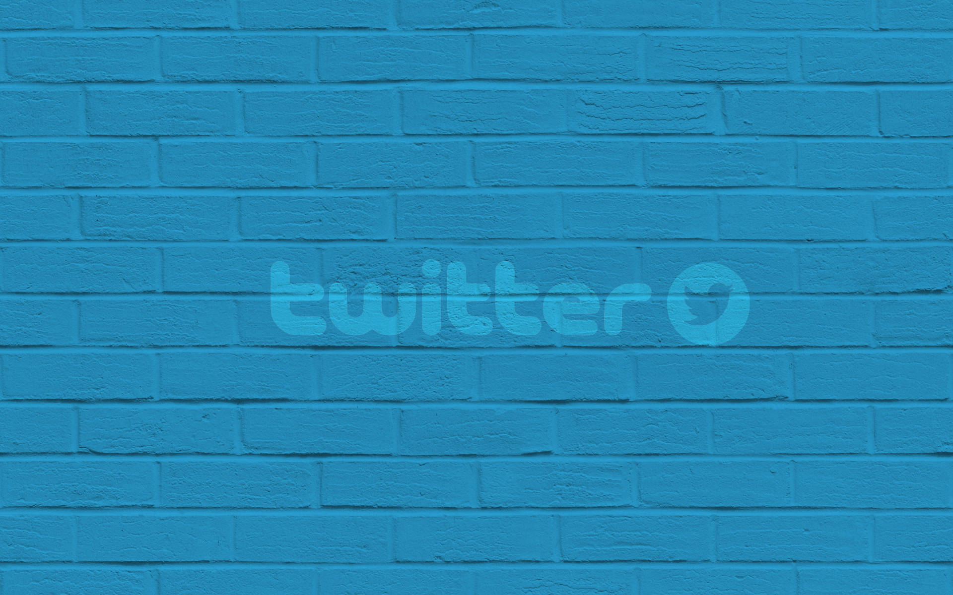 Twitter Brick Wall Wallpaper