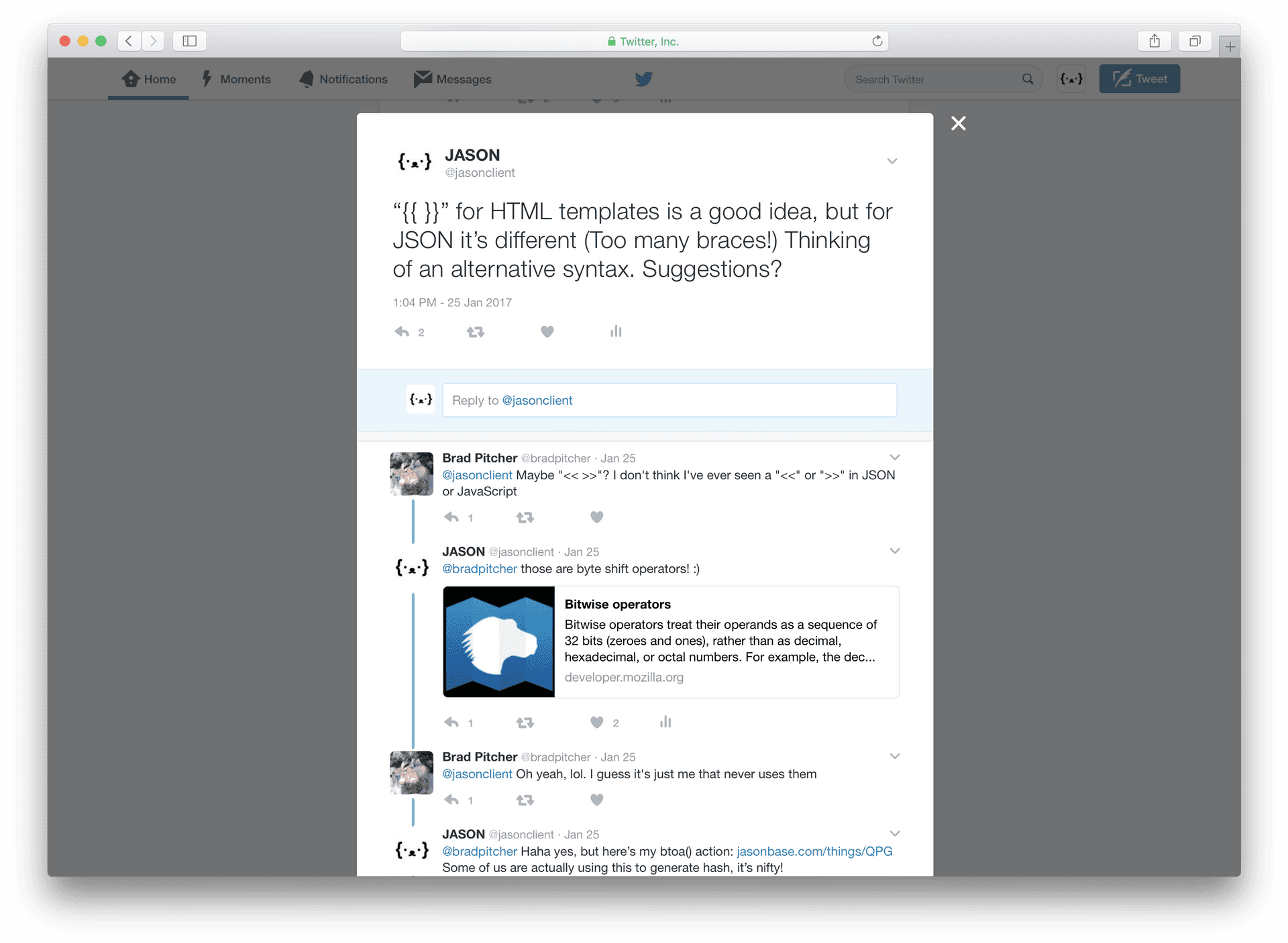 Twitter Conversation Screenshot PNG