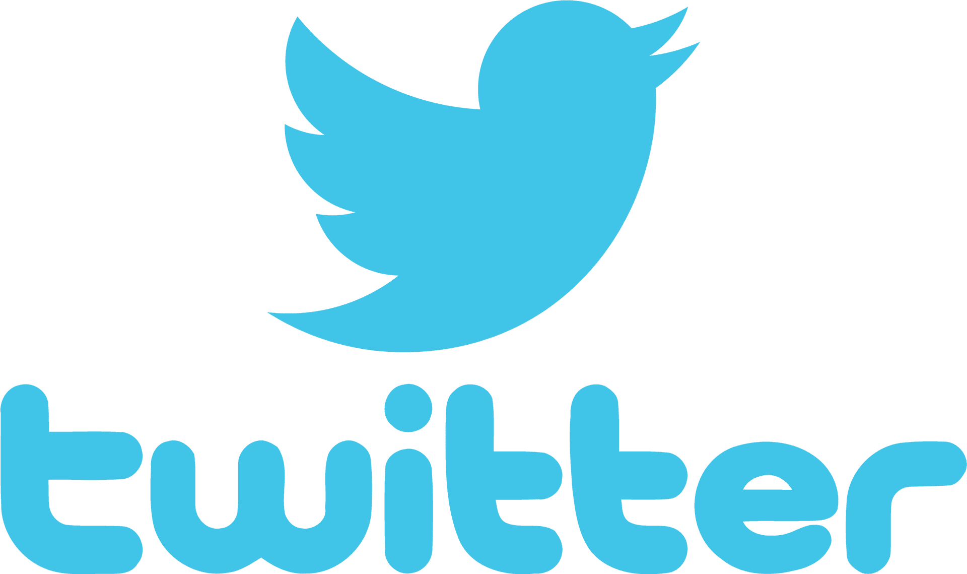 Twitter Logo Blue Bird PNG