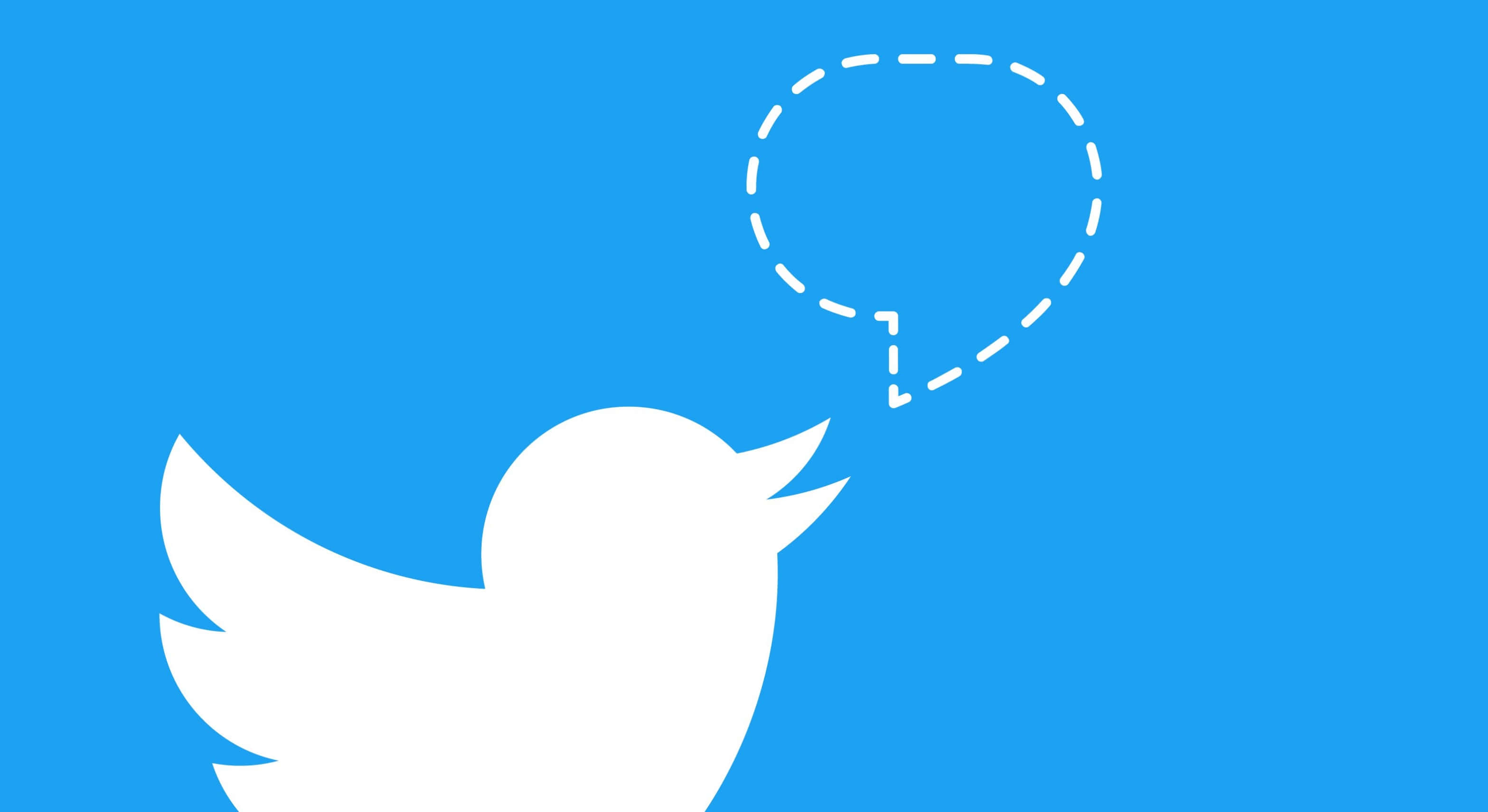 Twitter Logo With A Speech Bubble