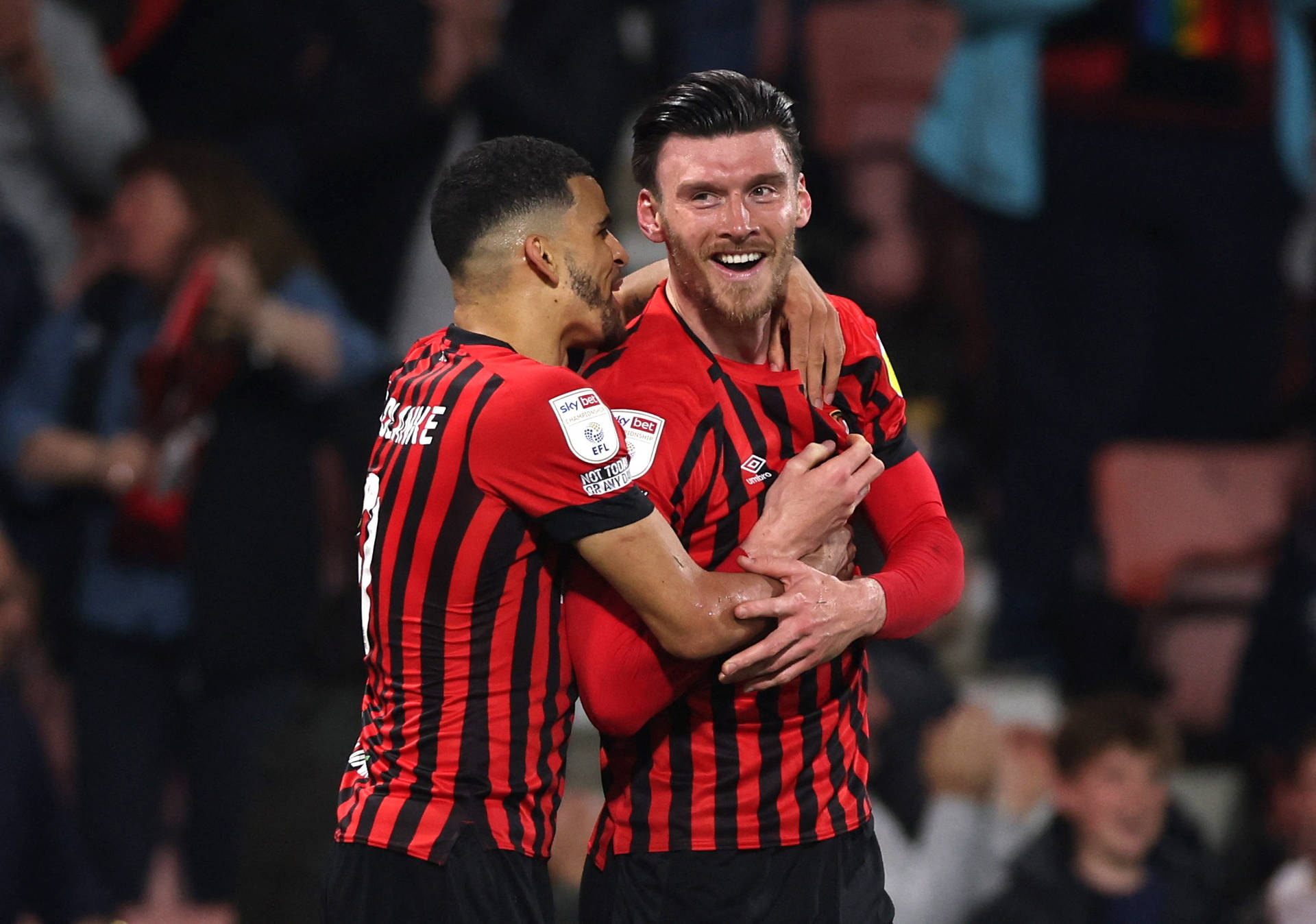 Two AFC Bournemouth Football Players Wallpaper