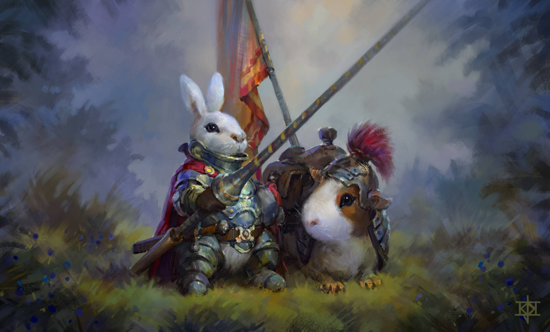 Two Animal Knights