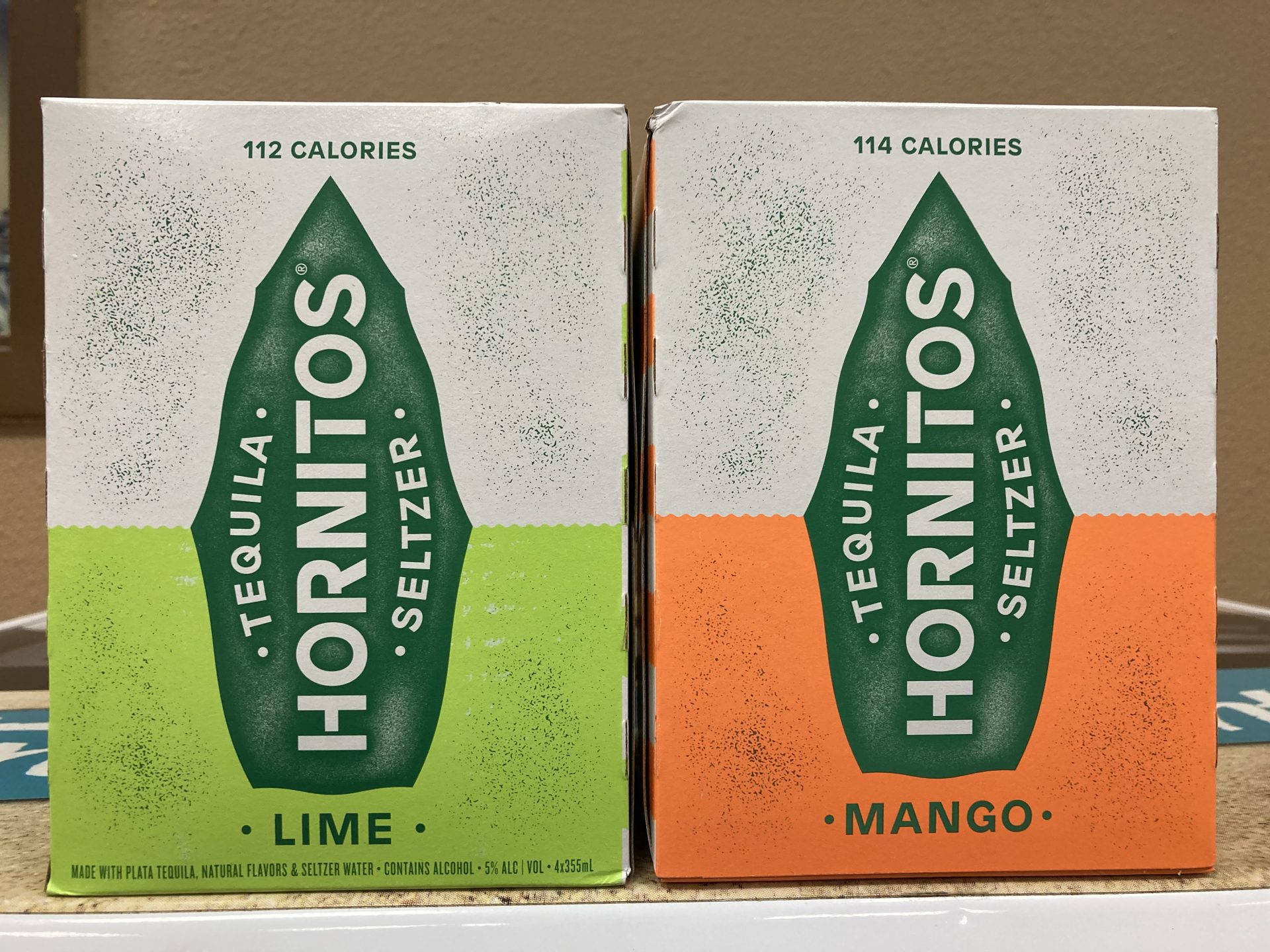 Two Boxes Of Hornitos Tequila Seltzers Wallpaper