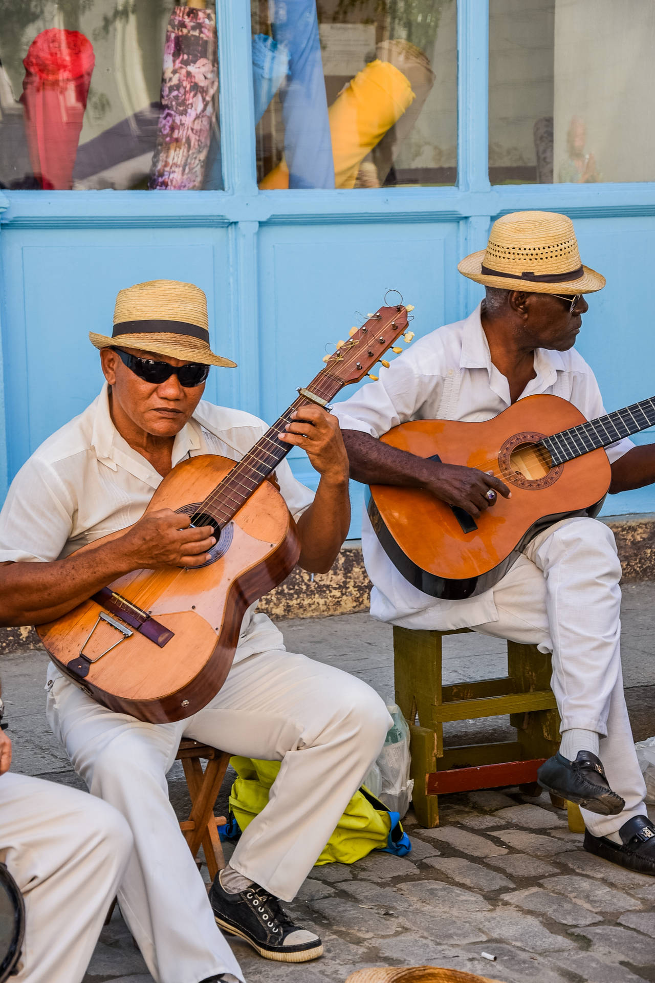 Two Cuban Men Wallpaper