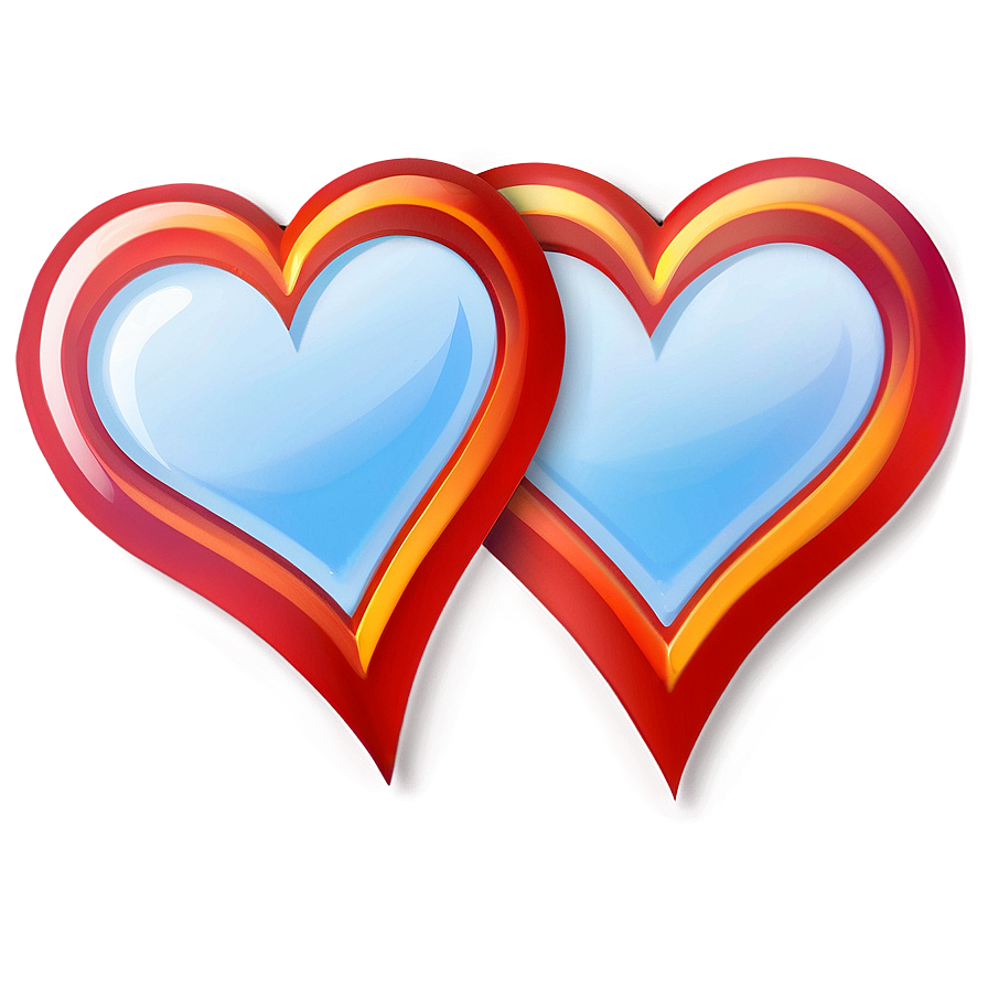 Two Hearts Emoji Png Clipart Hib PNG