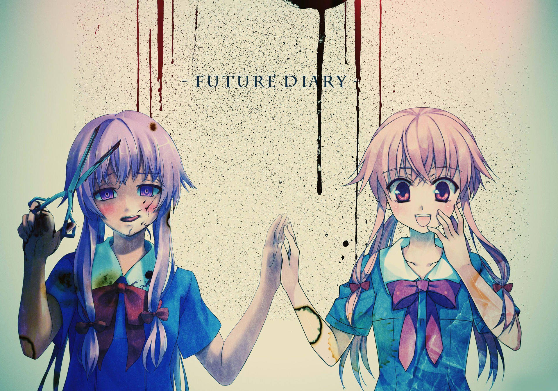 Two Identities In Future Diary Wallpaper