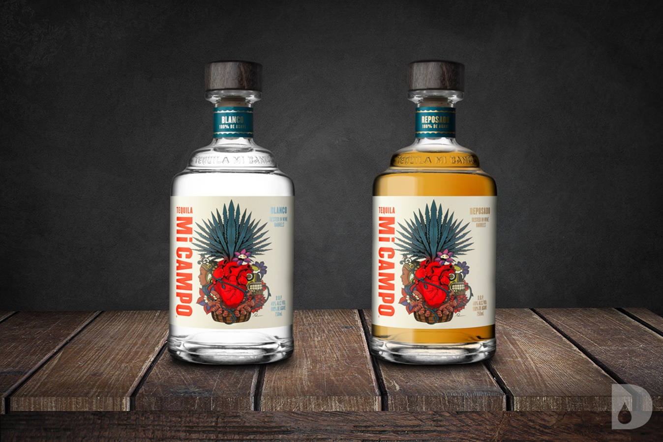 Two Kinds Of Mi Campo Tequila Wallpaper