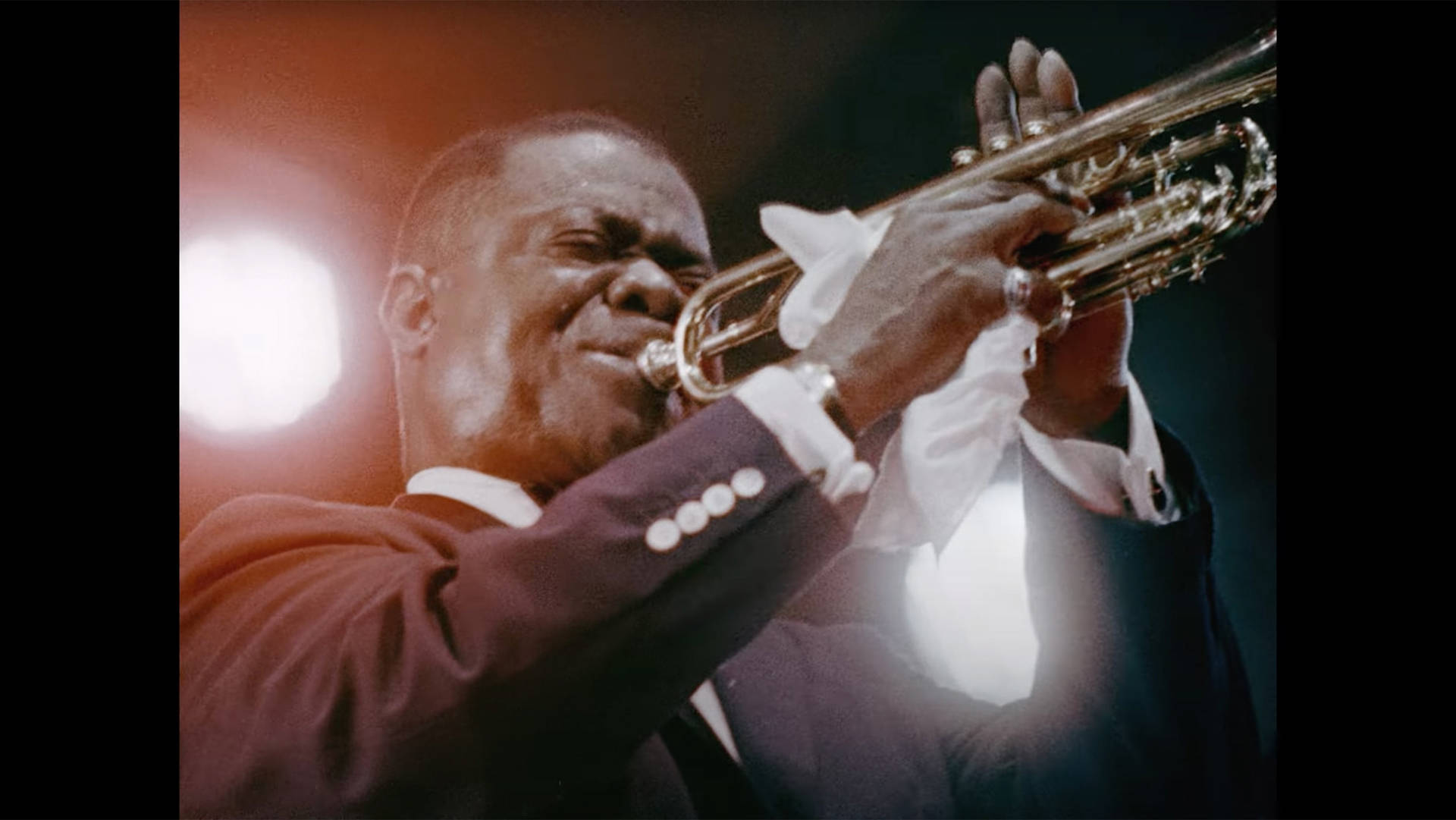 Two Lights Louis Armstrong Wallpaper