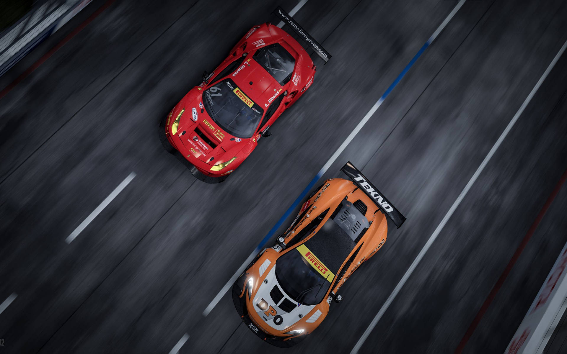 Two Mclaren 12C From Project cars Wallpaper