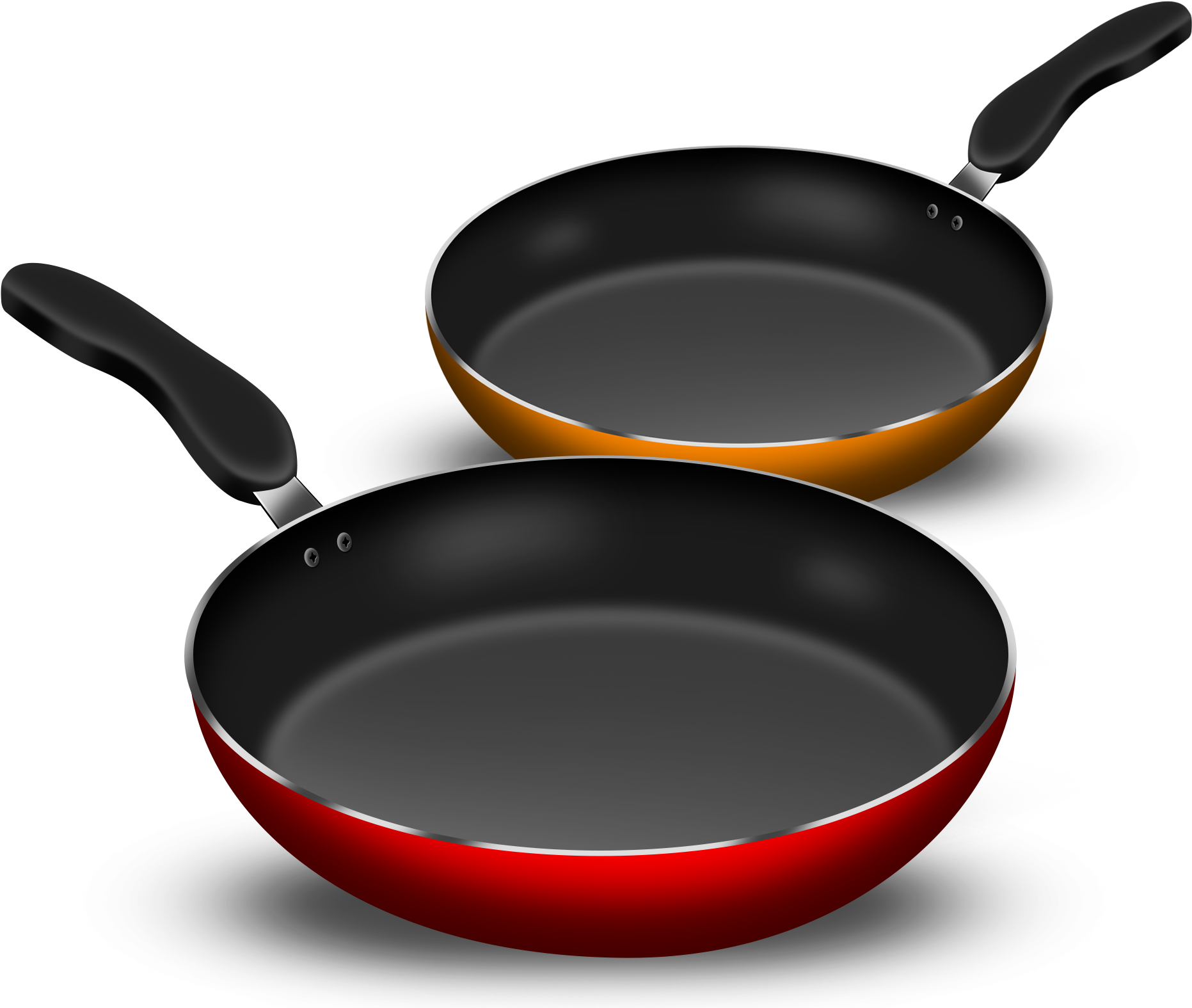 Download Two Nonstick Frying Pans | Wallpapers.com