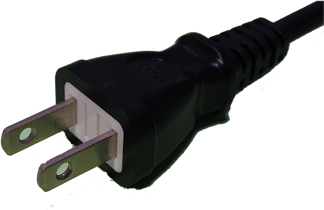 Two Prong Power Plug PNG