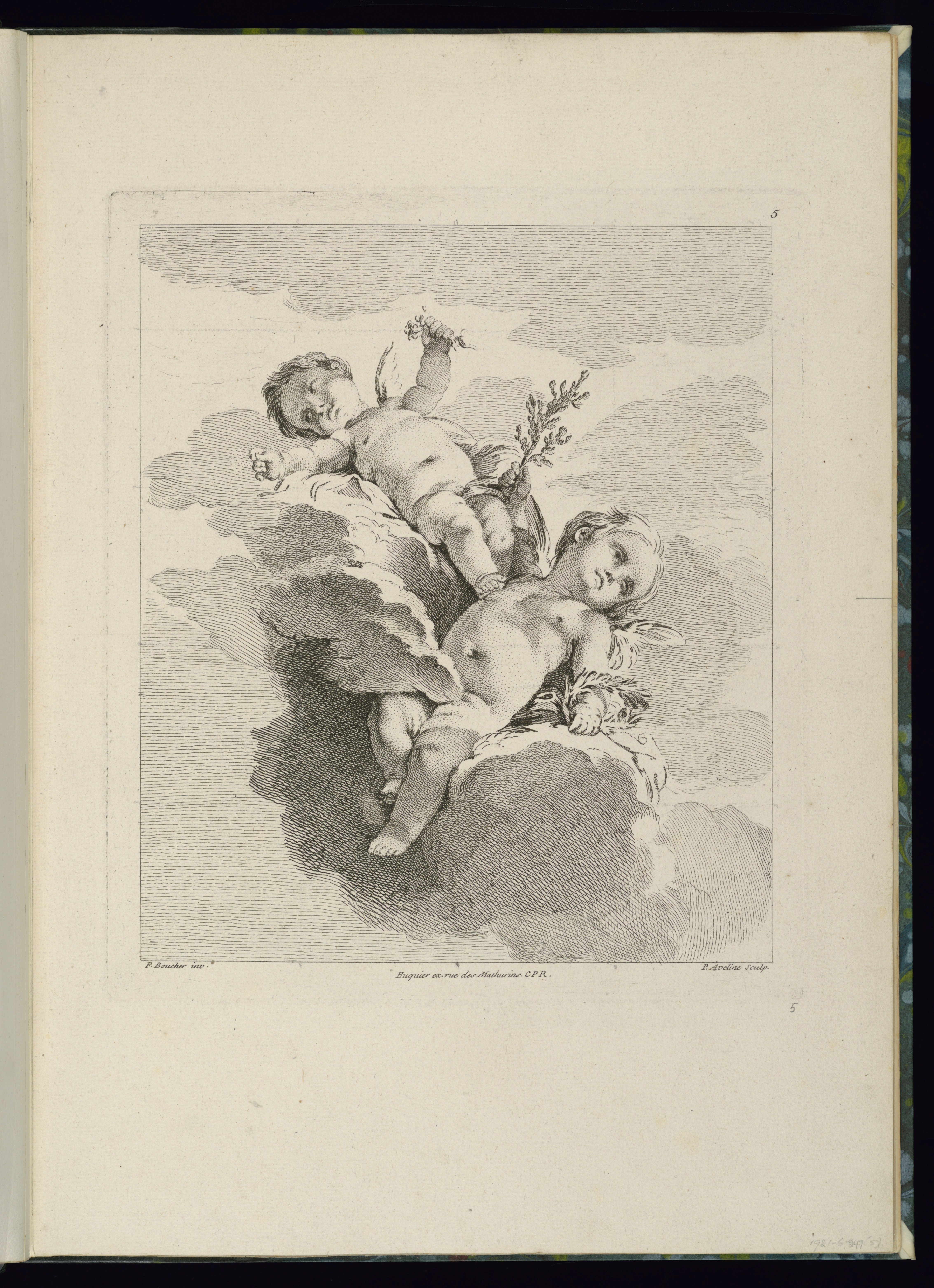 Two Putti Wallpaper