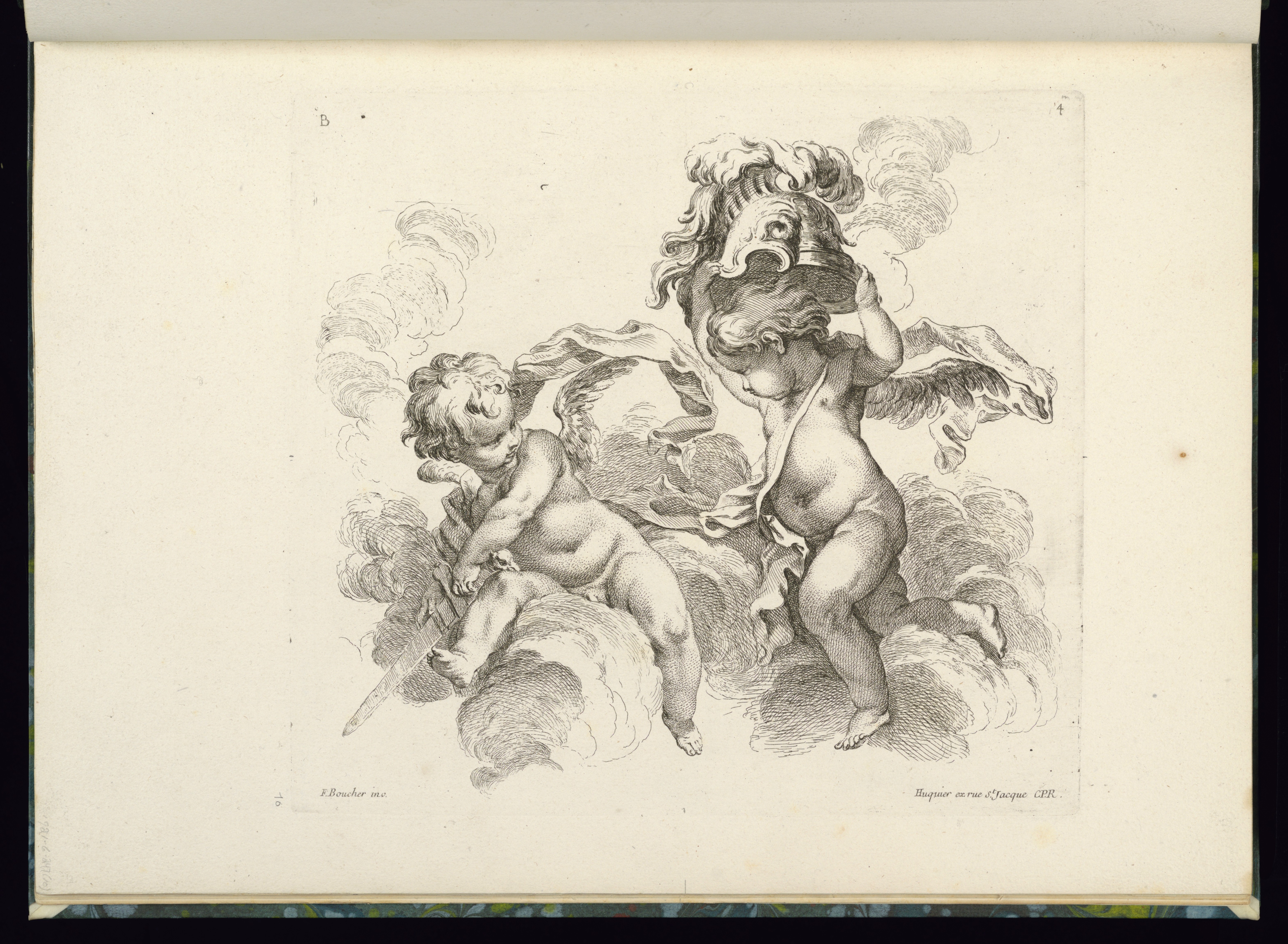 Two Putti Wallpaper