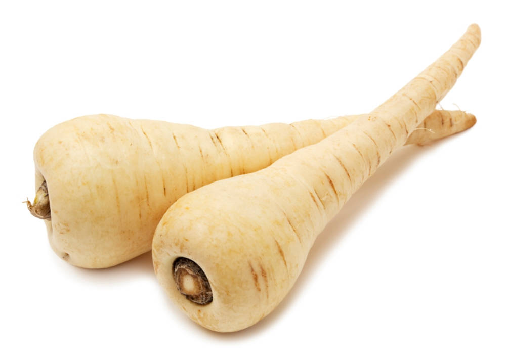 Two Raw Parsnips Vegetable Root Crops Wallpaper