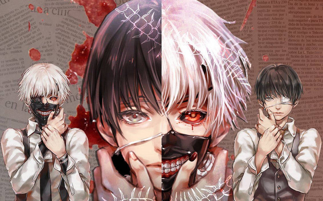 Two Sides of Tokyo Ghoul Wallpaper