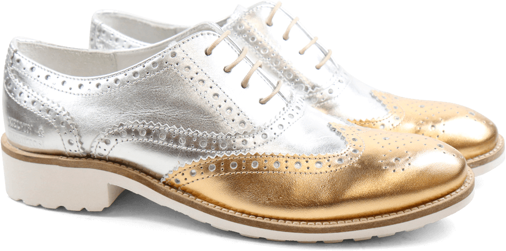 Two Tone Oxford Brogues PNG