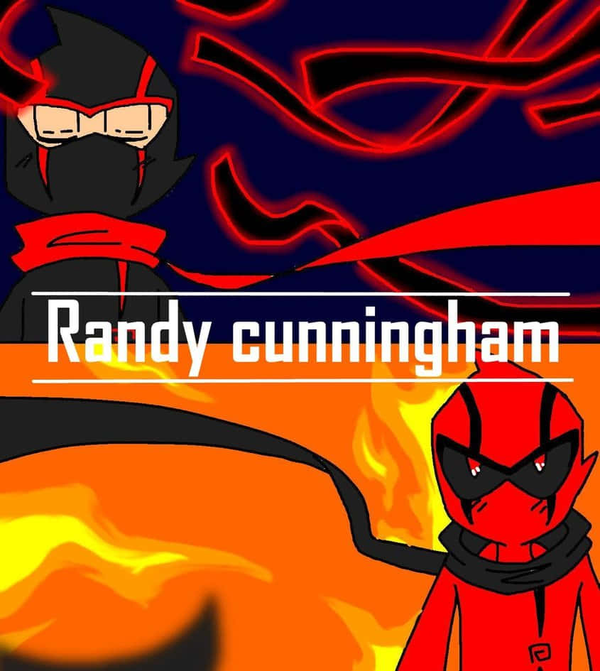Two Versions Of Randy Cunningham 9th Grade Ninja Wallpaper