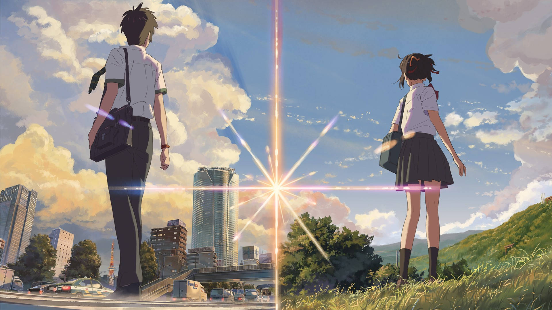 Two Worlds Your Name Anime 2016
