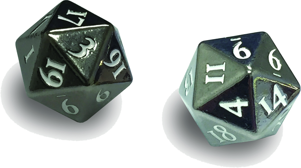 Two20 Sided Dice PNG