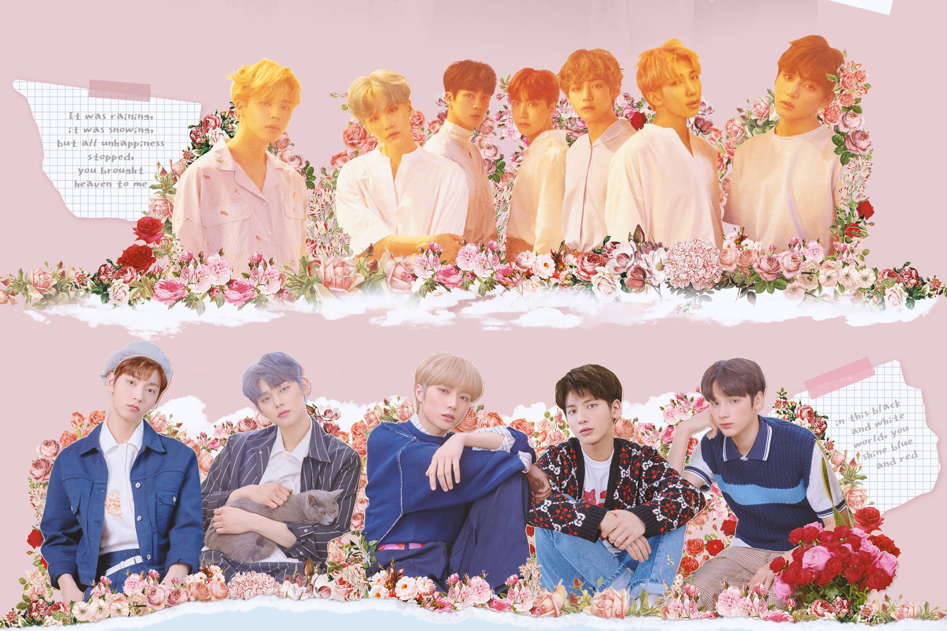 kimxedits — TXT Soft Wallpapers 💕 If you save, a like or...