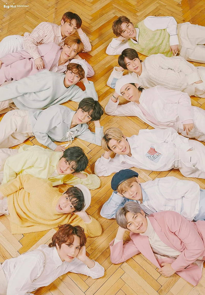 Txt And Bts Photoshoot Wallpaper