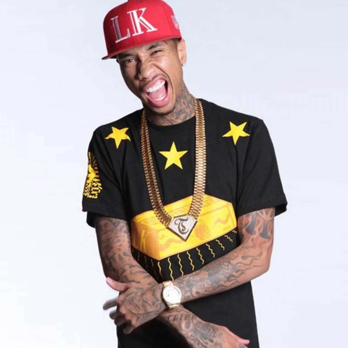 Download wallpapers Tyga, brown abstract rays, american rapper, 4k, music  stars, creative, Michael Ray Nguyen-Stevenson, american celebrity, Tyga 4K  for desktop free. Pictures for desktop free