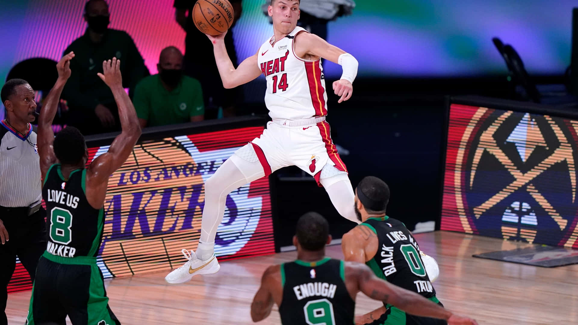 Rising Miami Heat Star Tyler Herro" Wallpaper