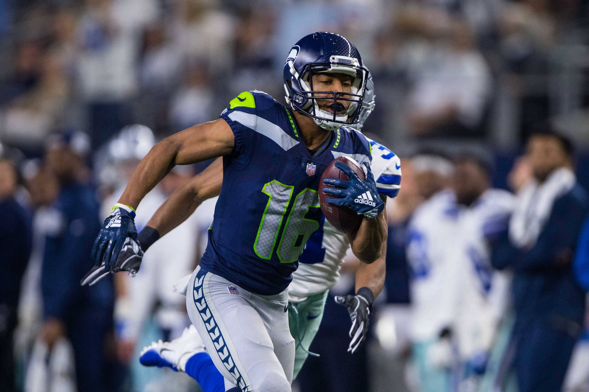 Tyler Lockett DK Metcalf fantasy football startsit advice What to do  with Seahawks WRs in the Wild Card round  DraftKings Network