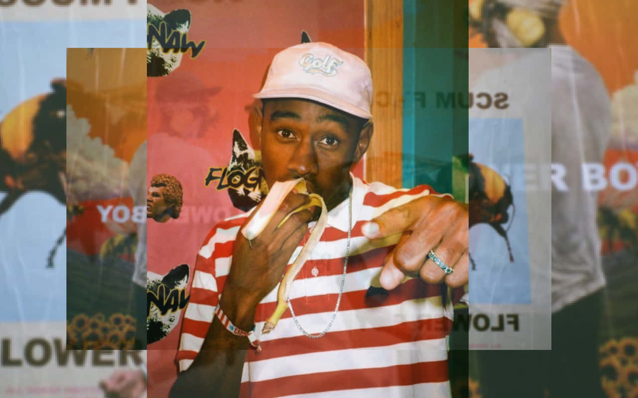 Tyler The Creator Eyes Catches Your Attention On Desktop Wallpaper