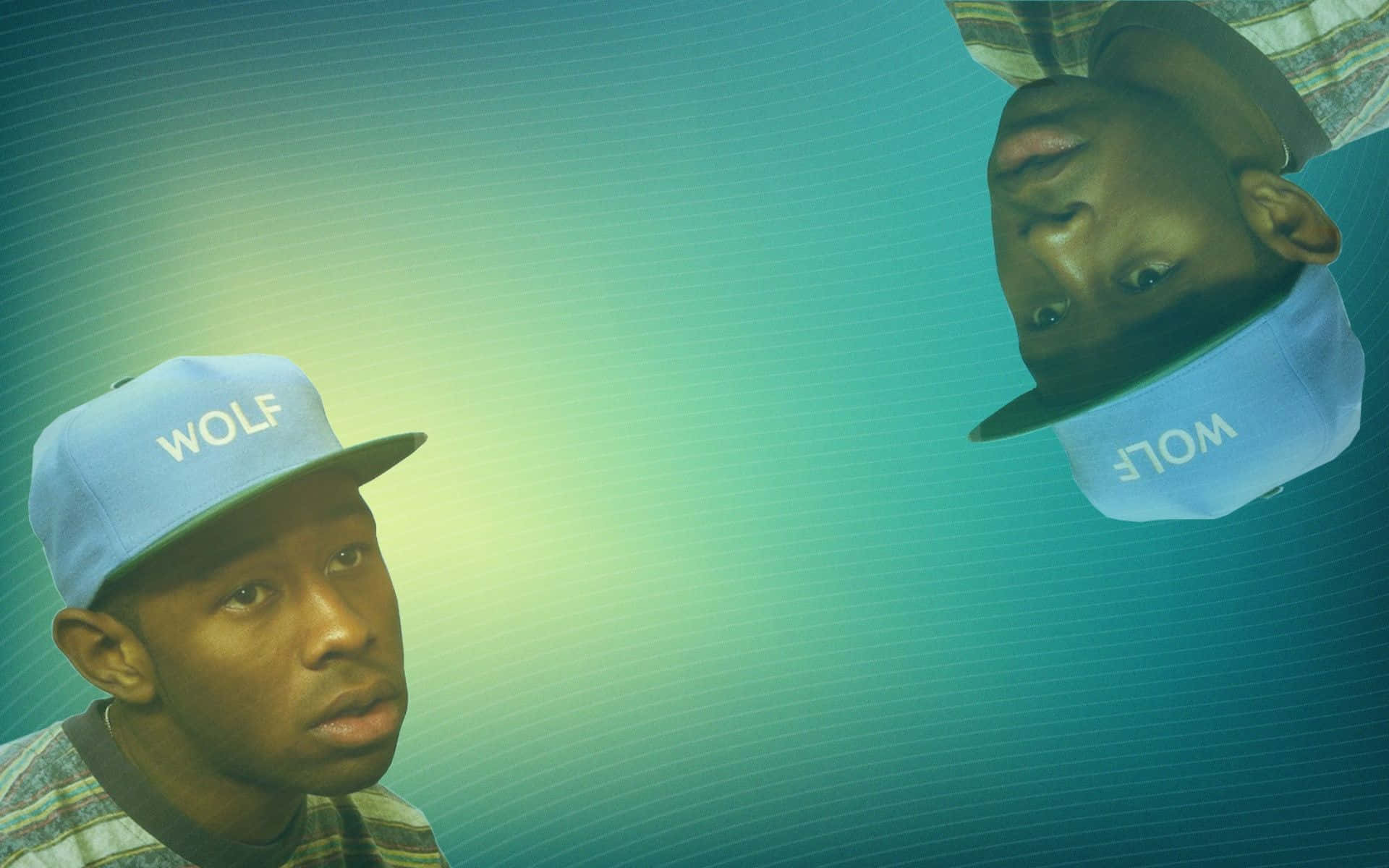 "Bring a splash of vibrancy to your desktop with this stunning Tyler The Creator wallpaper." Wallpaper