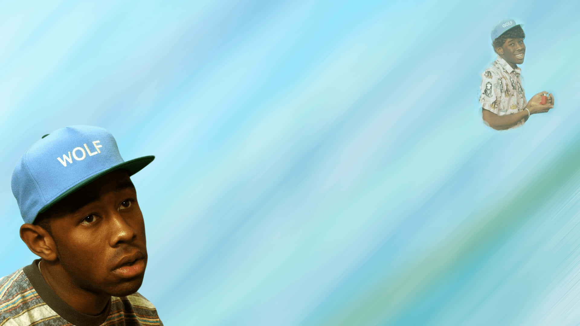 Hiphop-rapper Tyler, Der Schöpfer, Sitzt In Seinem Heimstudio Wallpaper