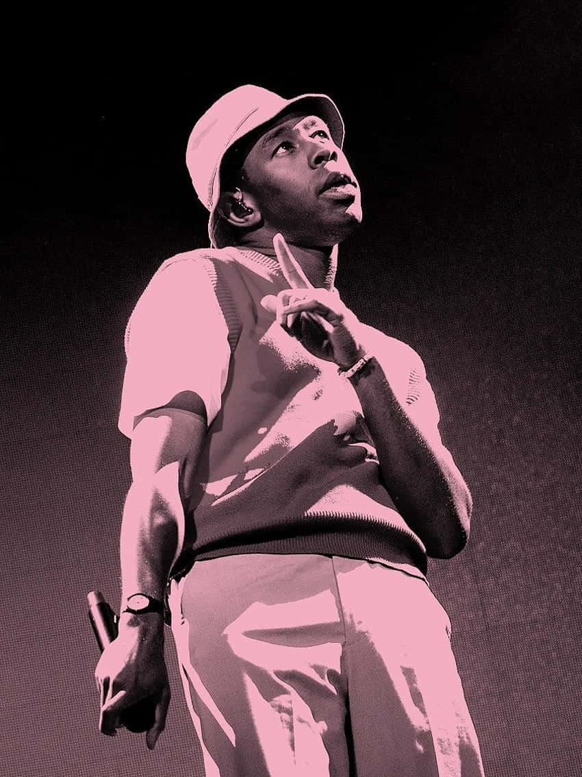 Tyler The Creator On Stage Wallpaper