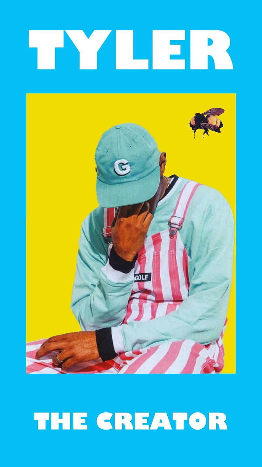 Tyler The Creator Striped Outfit Wallpaper