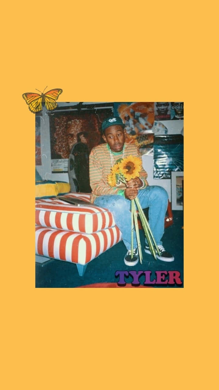 Tyler The Creator Sunflower Aesthetic Wallpaper