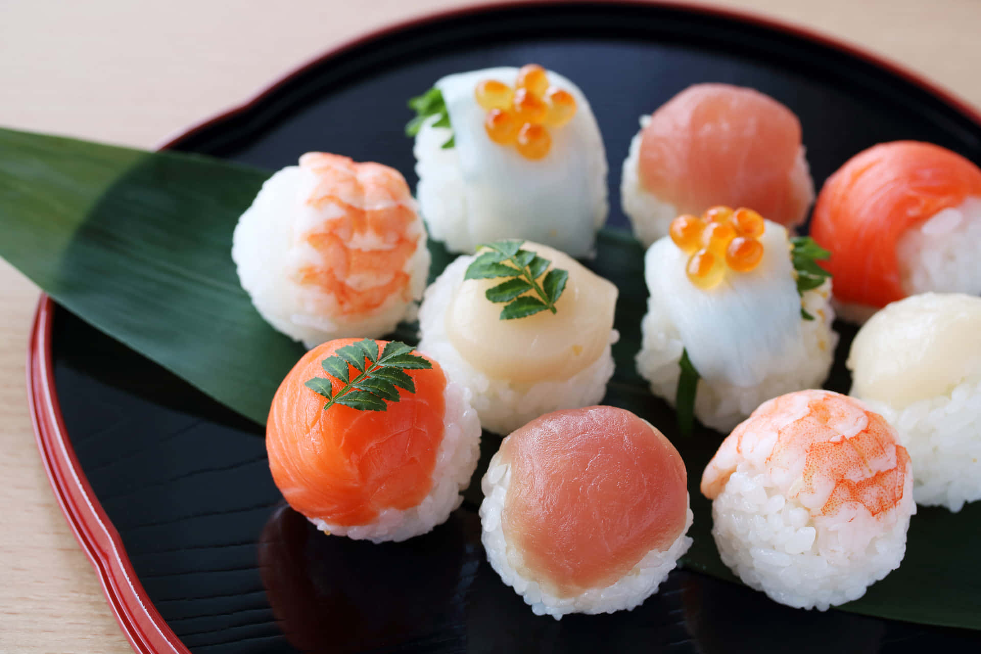 Types Of Sushi Rice Balls Picture