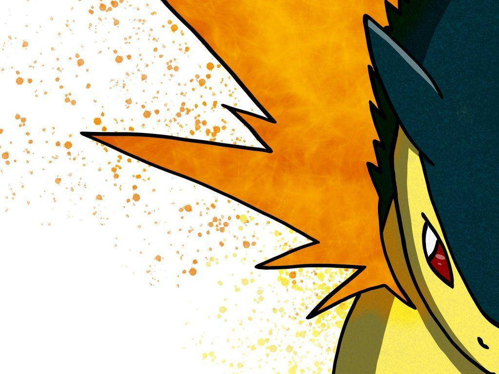 Typhlosion Cool Art Background