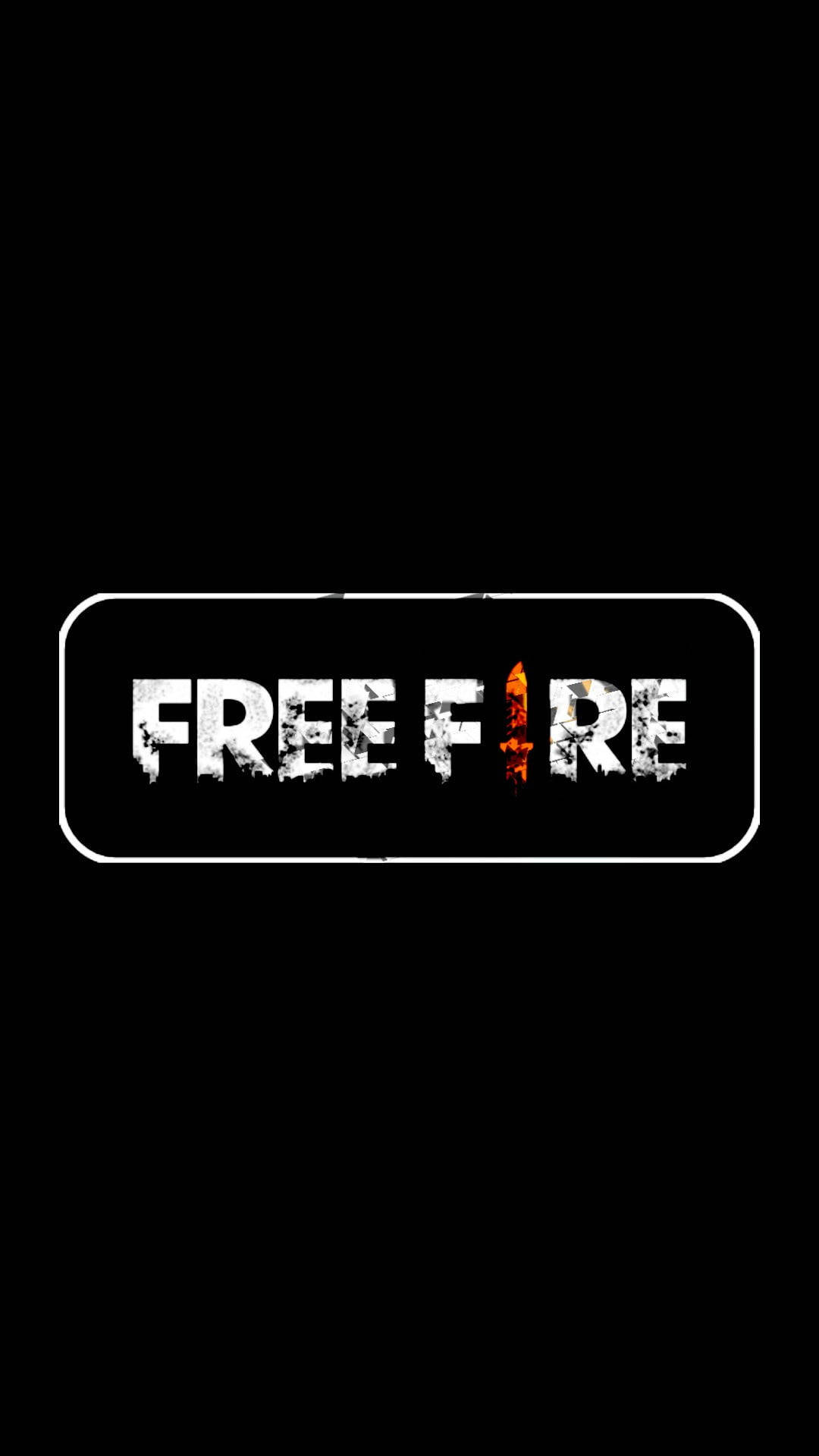 Typography Free Fire 2021 Wallpaper