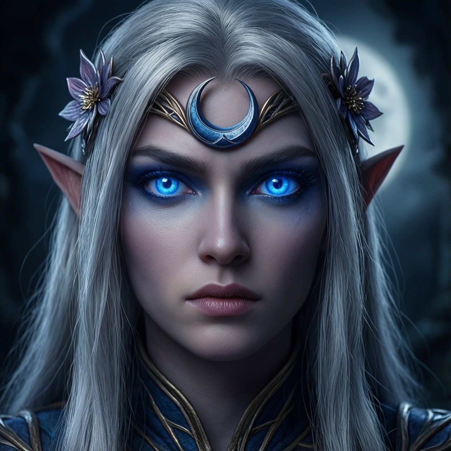 Tyrande Close-up Achtergronden