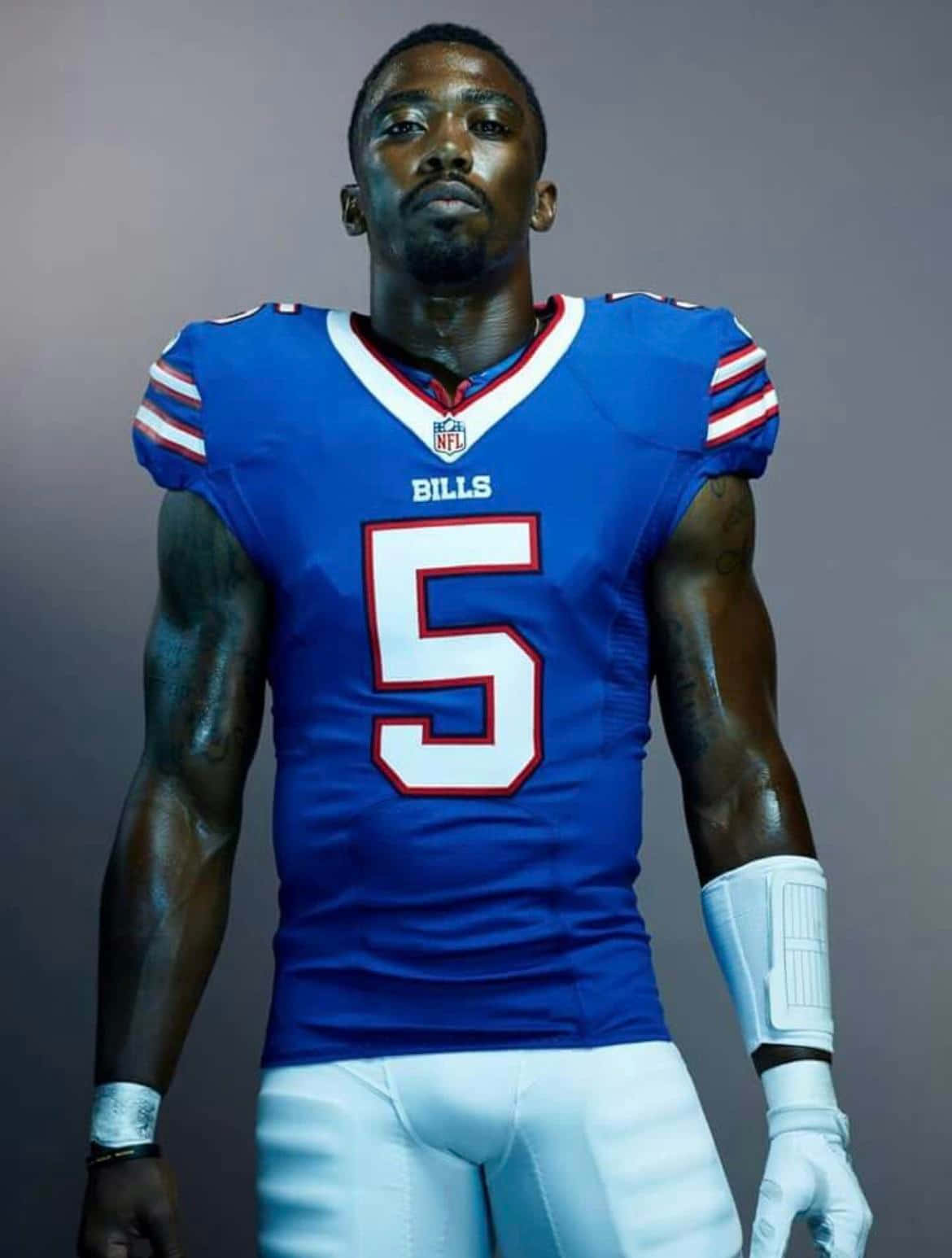 Tyrod Taylor Buffalo Bills Portrait Wallpaper