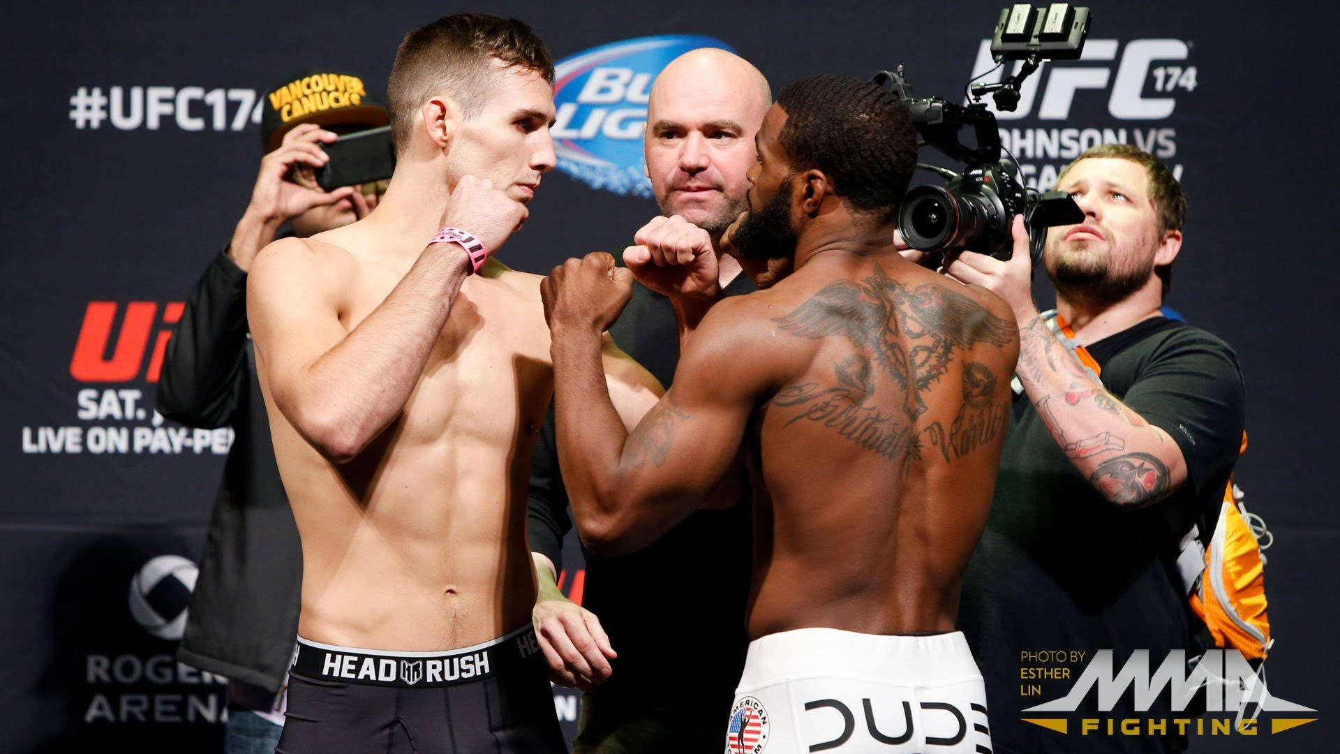 Tyron Woodley Against Rory Macdonald Wallpaper