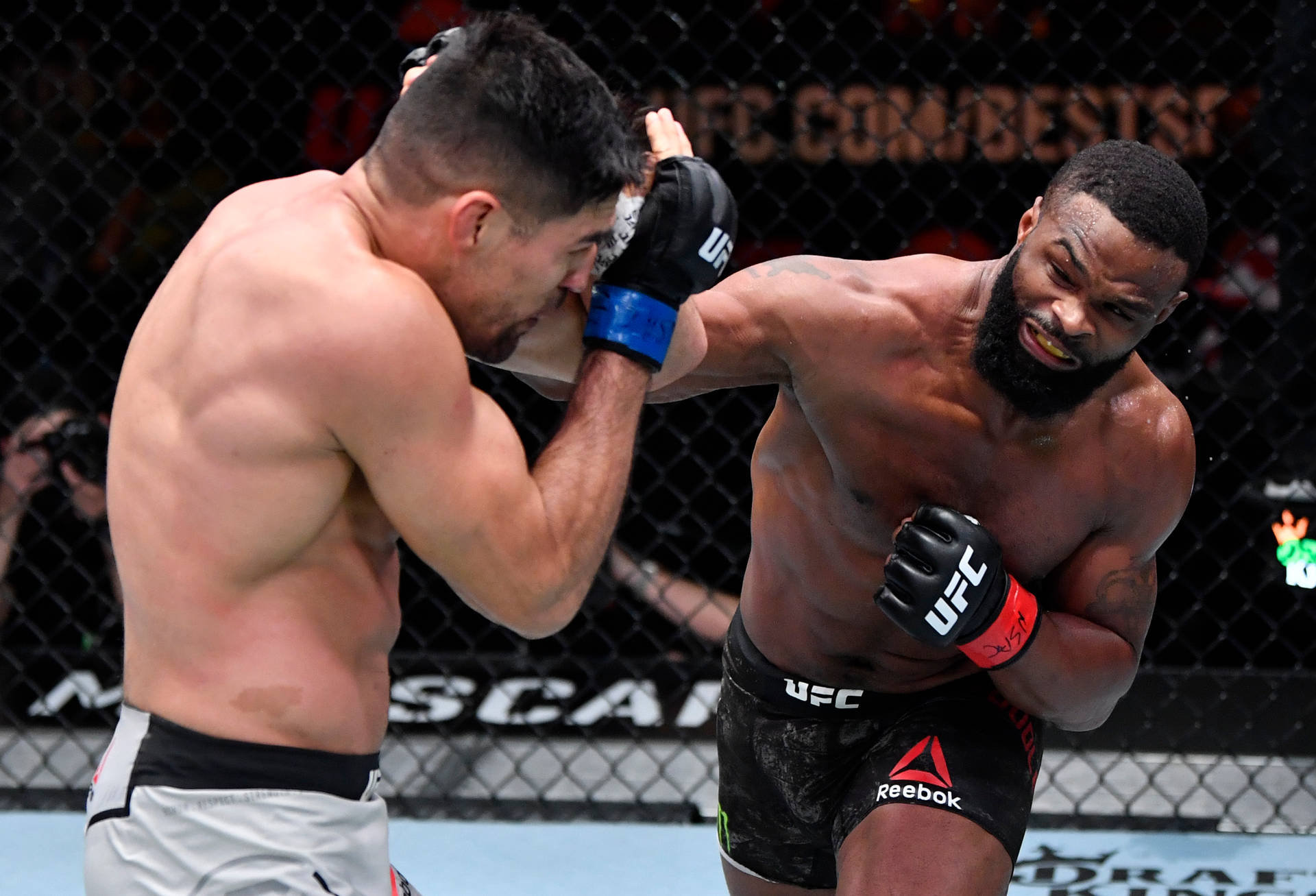 Tyron Woodley Aggressive Overhand Wallpaper