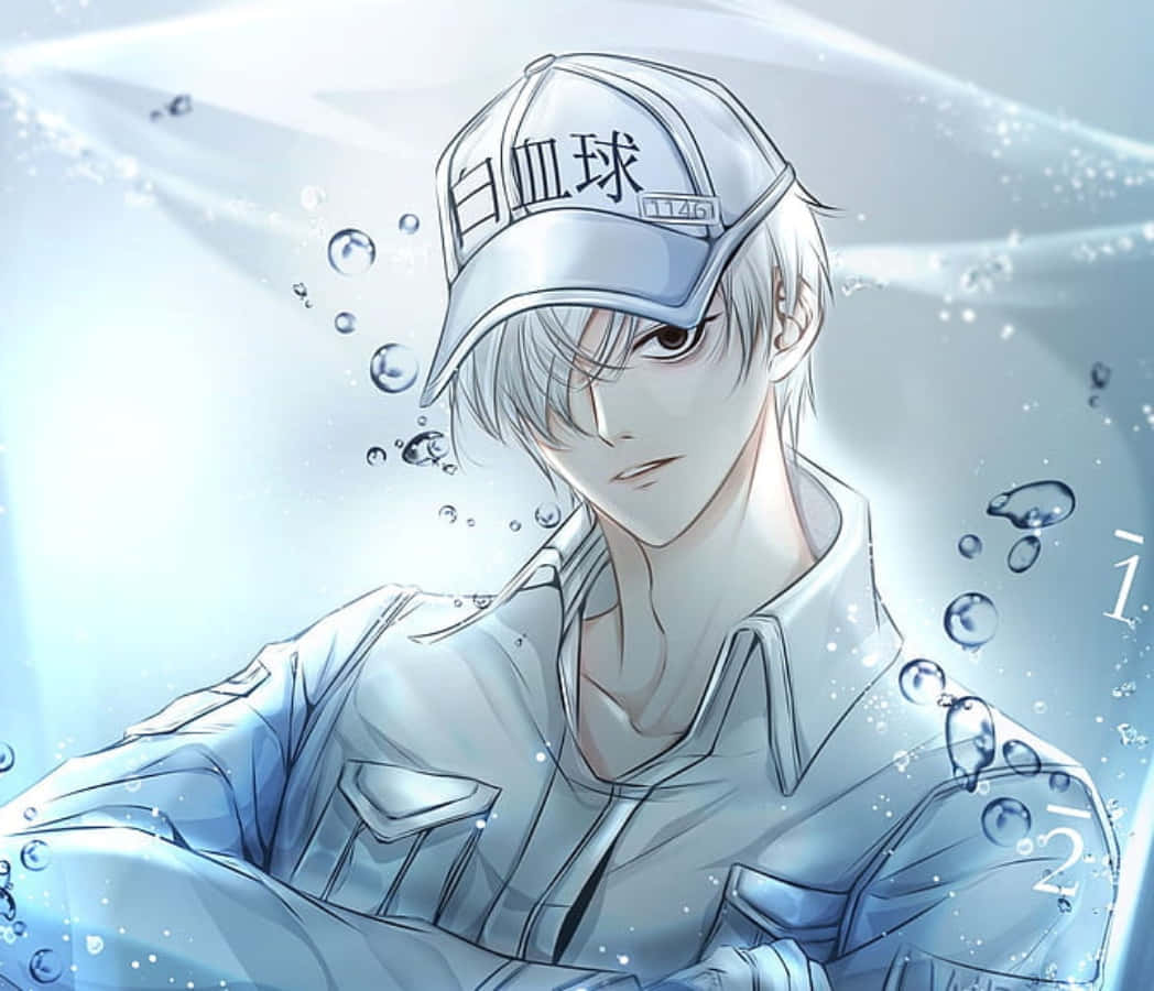 "u-1146 White Blood Cell In Action - Cells At Work!" Wallpaper